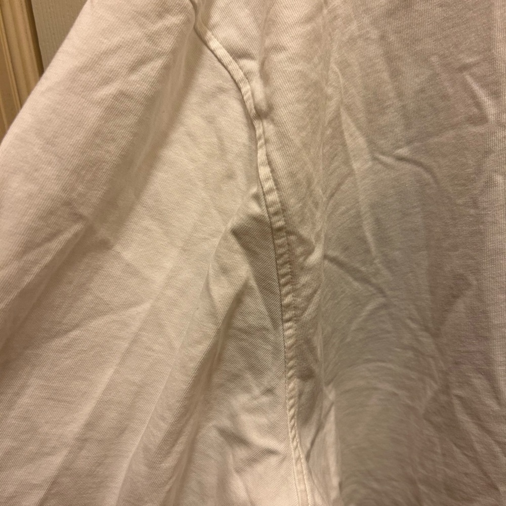 Vintage Nautica 1/4 Zipped White w/ Blue & Green Stripes Pull Over Shirt… - Picture 6 of 13